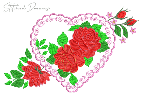 Local Flowers Digital Embroidery Design